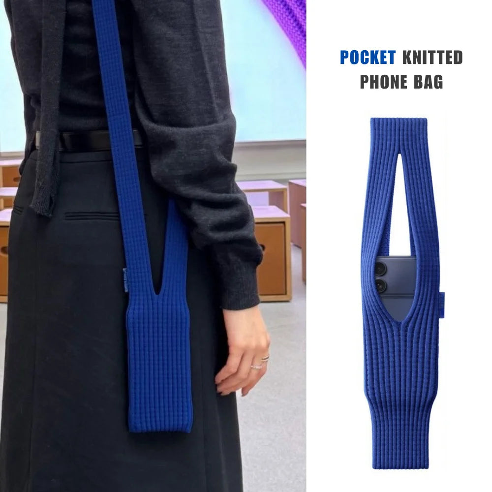 iPhone Pocket – Knitted Bag for iPhone