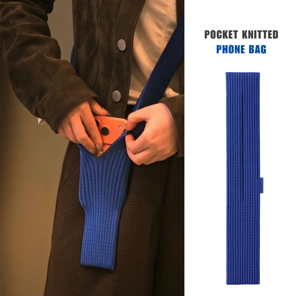 iPhone Pocket – Knitted Bag for iPhone