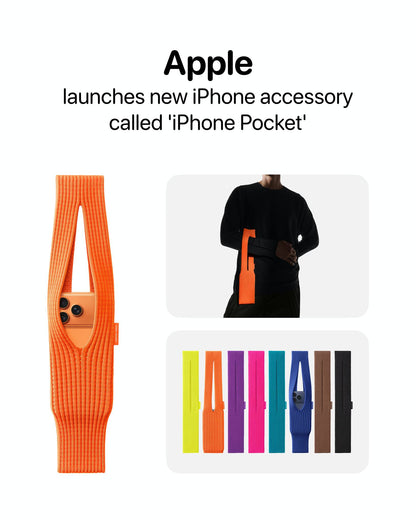iPhone Pocket – Knitted Bag for iPhone